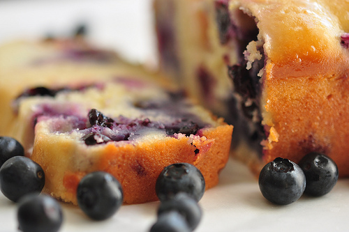 lemon blueberry bread