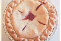 apple raspberry pie