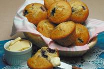 sugar free blueberry muffins