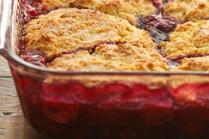 sugar free cherry cobbler